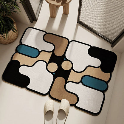 Abstrakter geometrischer Teppich