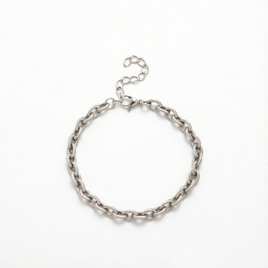 Vernetztes Metall-Gliederarmband Brehn