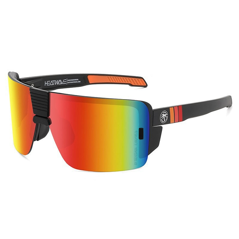 Herren Sport Performance Shield Sonnenbrille Brehn