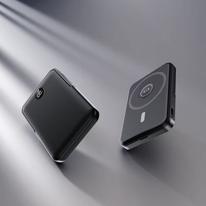 Powerbank mit Intelligenter Lcd-Anzeige und Kabelloser Ladefunktion Brehn