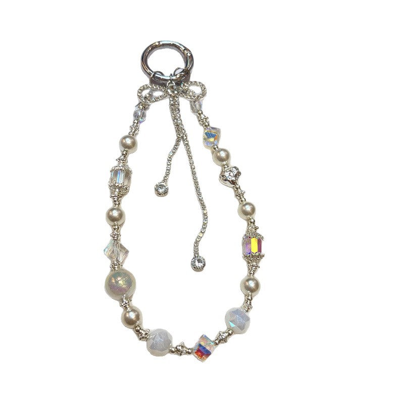 Elegante Multi-String Perlen Schlüsselanhänger Brehn
