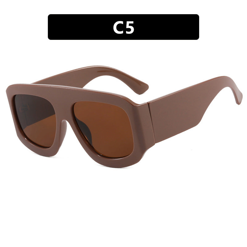 Damen oversized Sonnenbrille im modernen Design Brehn