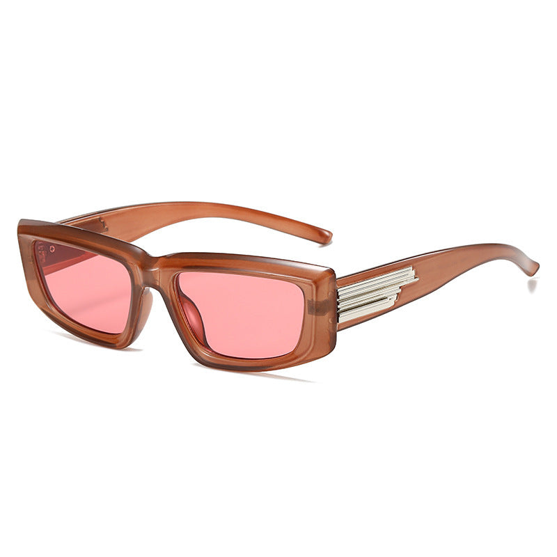 Retro-inspirierte Mode Quadratische Sonnenbrillen Brehn