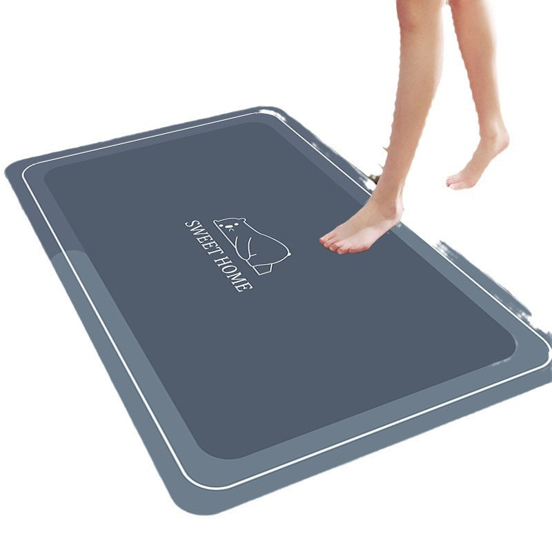 Absorbierende Memory-Schaum-Badezimmermatte Brehn