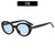 Stylische Übergroße Oval Sonnenbrille