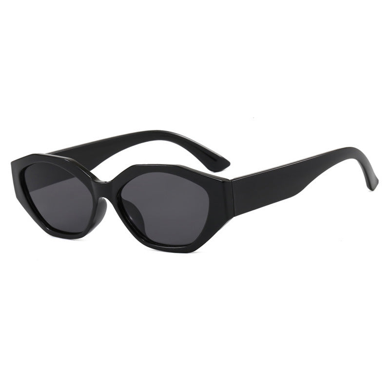 Damen stilvolle Sonnenbrille im modern geometrischen Design mit schützendem UV-Filter Brehn