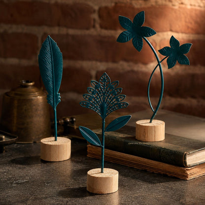 Dekorative Blumenskulptur