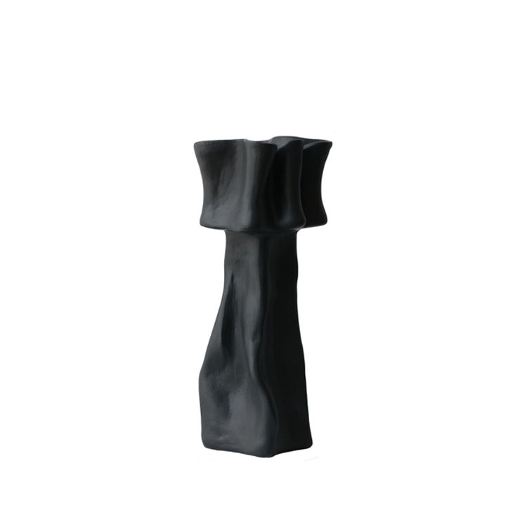 Abstrakte skulpturale dekorative Vase