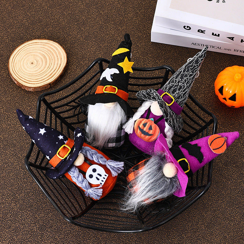 Dekorative Halloween Gnome Figur Brehn