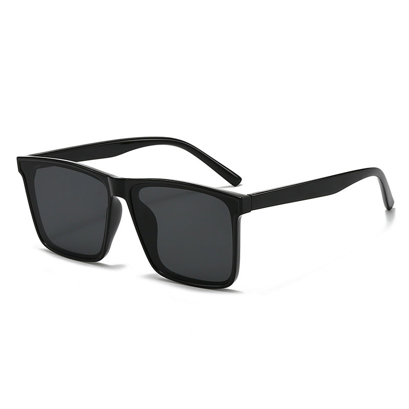Damen moderne Sonnenbrille mit breitem Rahmen Brehn