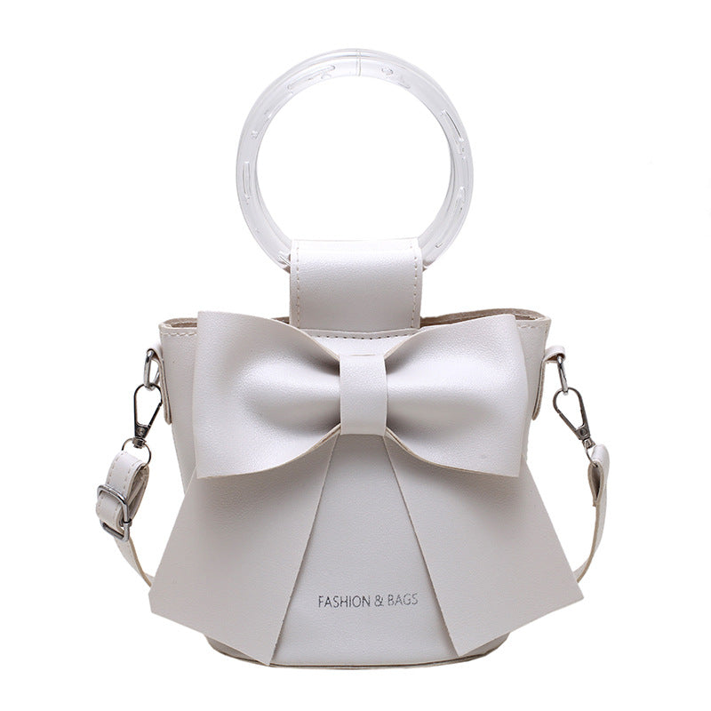 Elegante Handtasche mit Schleifendetail