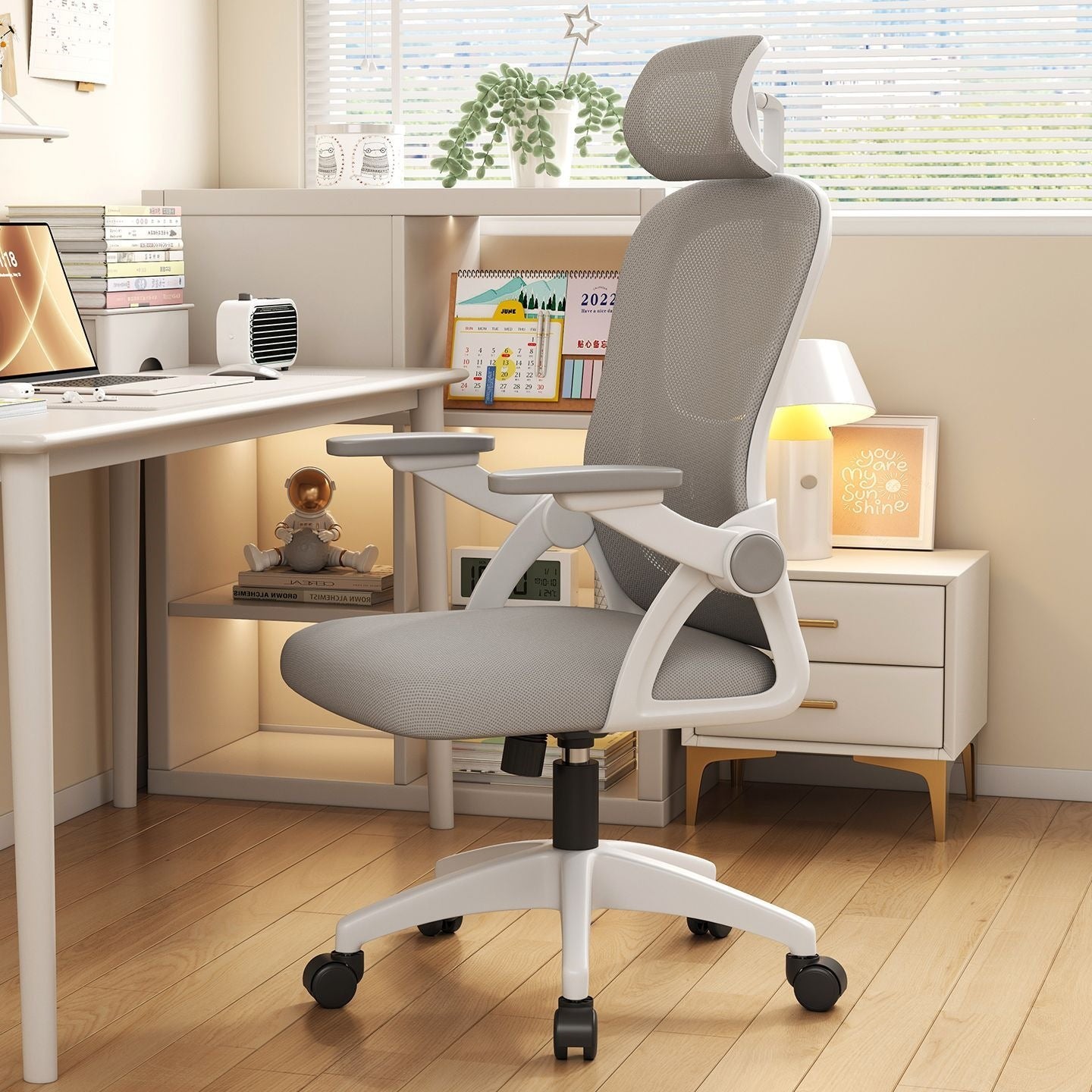 Ergonomischer Bürostuhl mit anpassbarer Rückenlehne Brehn