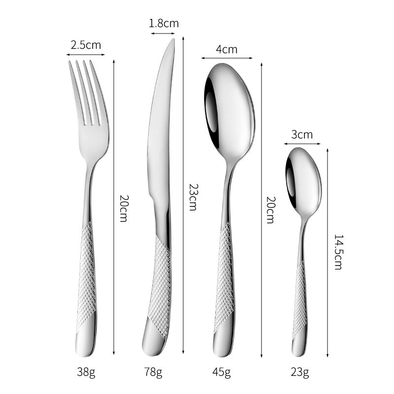 Feines und Elegantes Tafelmesser mit Rutschfestem Griff Brehn