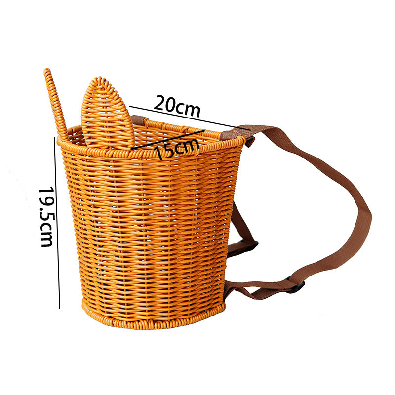 Stylische geflochtene Handkorb Brehn