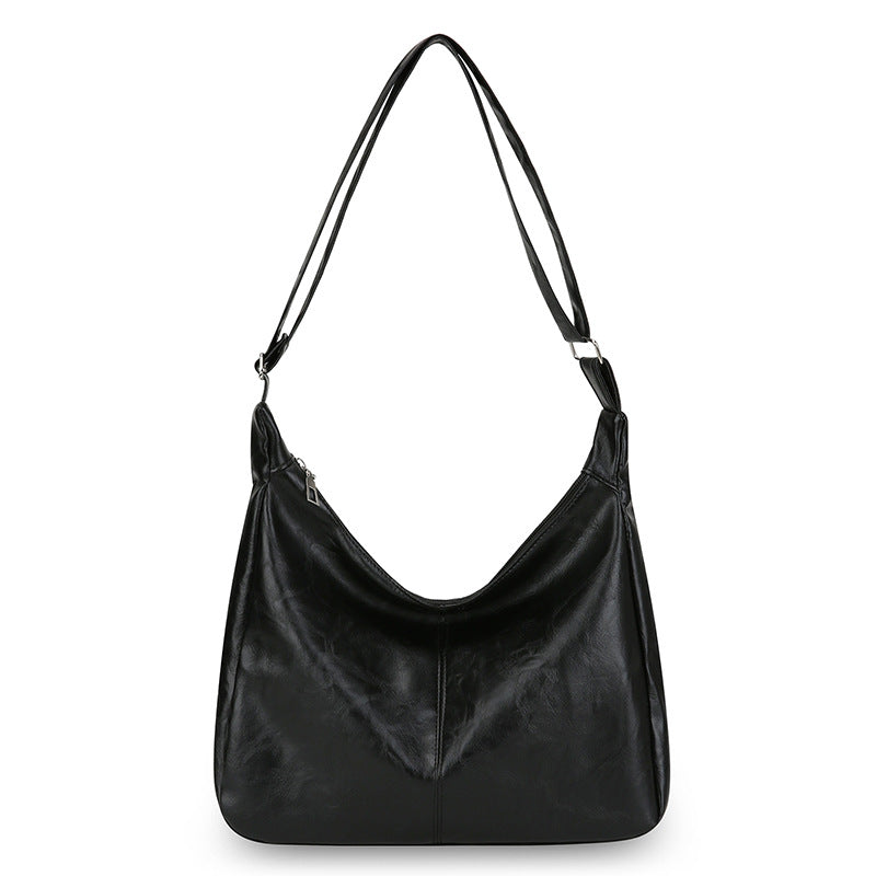 Elegante Leder Schultertasche Brehn