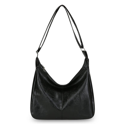 Elegante Leder Schultertasche Brehn