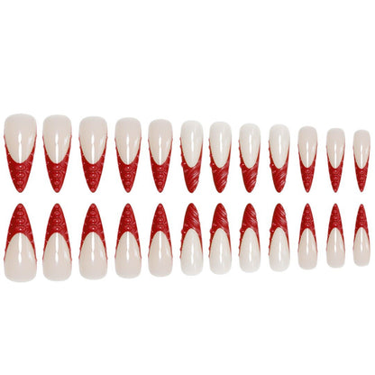 Glamouröse Stiletto-Nagelerweiterungen Brehn