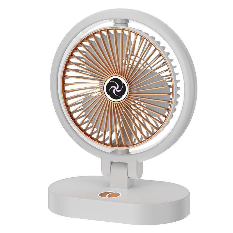 Damen Tragbarer Tischventilator mit LED-Beleuchtung Brehn