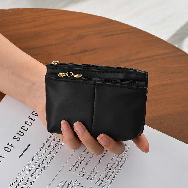 Kompakte Reißverschluss-Münztasche Brehn