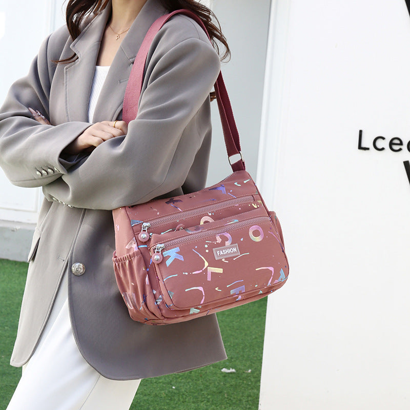 WoTrendy Multi-Pocket Umhängetasche