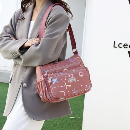 WoTrendy Multi-Pocket Umhängetasche