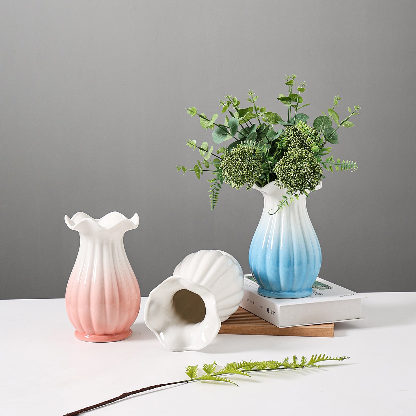 Dekorative Keramikvase
