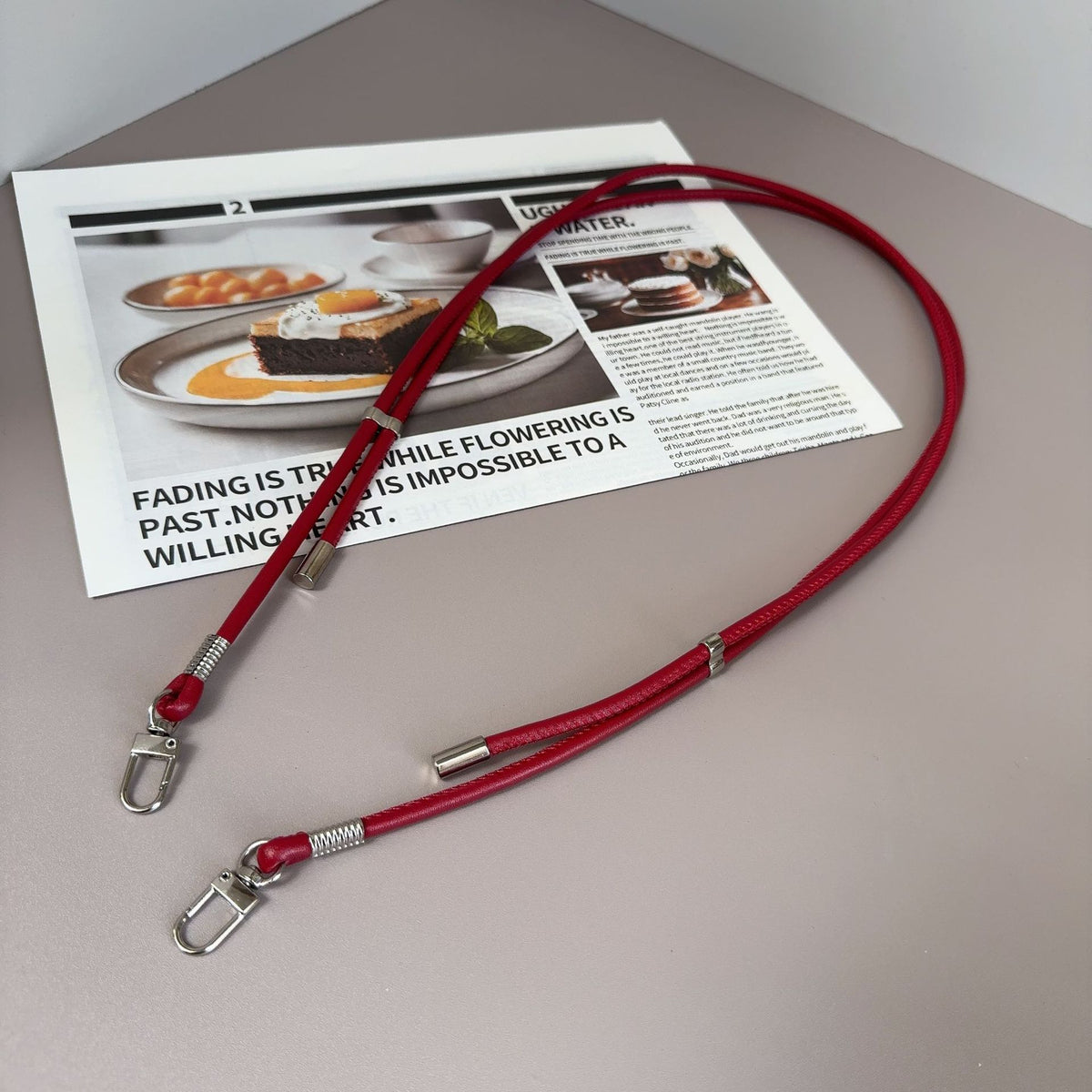 Neon Silikon Lanyard Strap Brehn
