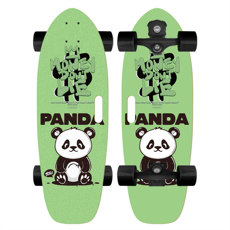 Skateboard mit individuellem Cartoon-Design Brehn