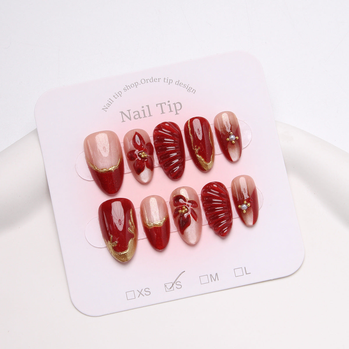 Elegante Press-On-Nagelspitzen Brehn