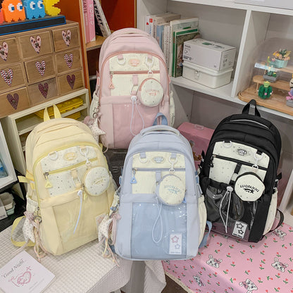 Stylischer Multifunktions-Rucksack mit gepolsterten Gurten Brehn