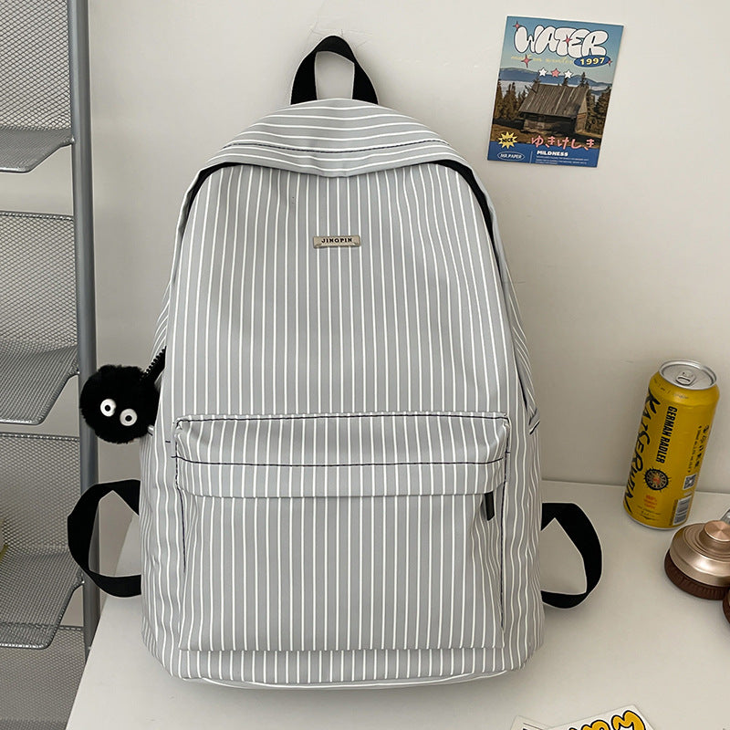 Stylische Gestreifte Rucksack