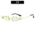 Künstlerische Flammen-Design-Brille