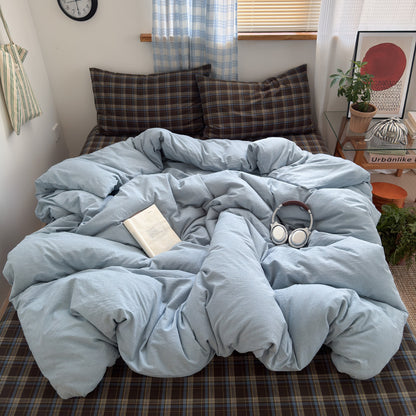 Extra-fluffige Daunen-Alternative Komfortdecke mit gebürstetem Baumwollbezug & Baffle-Box-Konstruktion