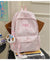 Lässiger marmorierter Schulrucksack