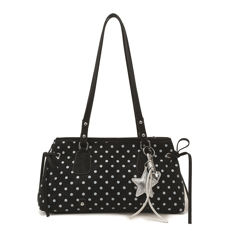 Trendige Punktemuster-Handtasche Brehn