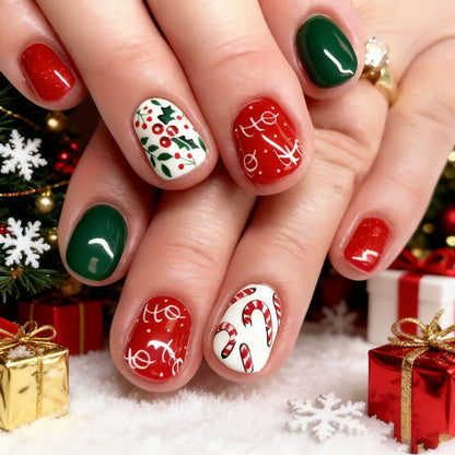 Festliches Holiday-Nagelkunst-Set Brehn 1789914870