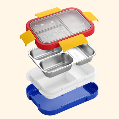 Mehrfach-Compartment Edelstahl Bento Box