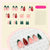 Kreatives Kunstnagelset mit festlichen Designs Brehn