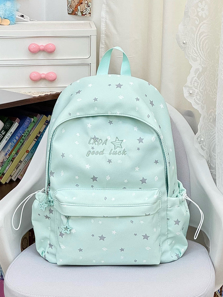 Sternmuster-Schulrucksack Brehn