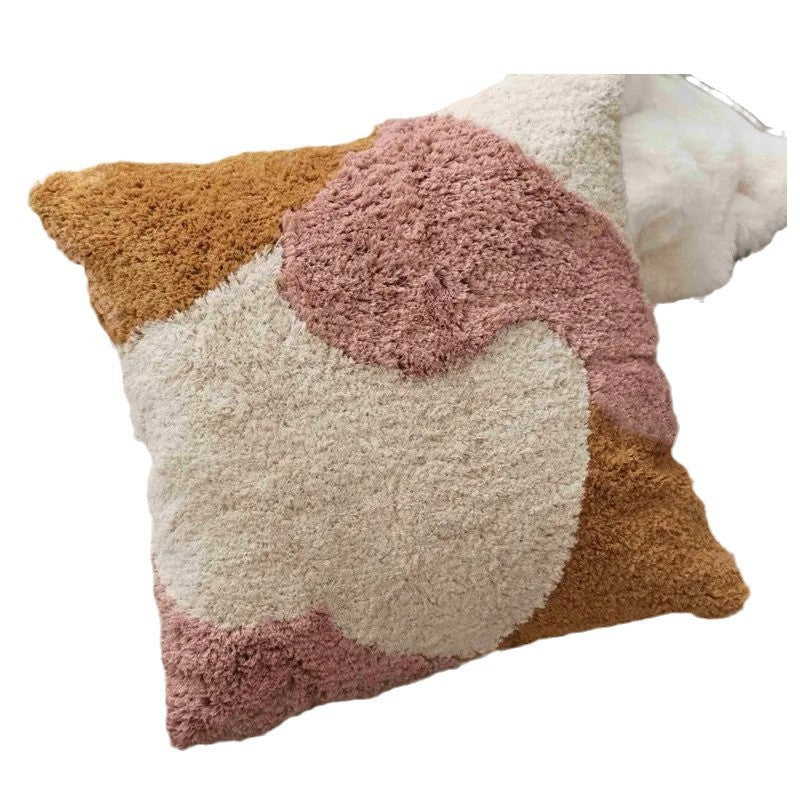 Quadratischer samtweicher Deko-Kissenbezug mit soft‑touch Velvetstruktur und hotelähnlicher Kantenverarbeitung Brehn