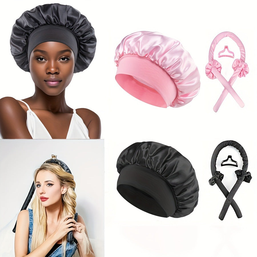 Satin-Haar-Wickel-Set