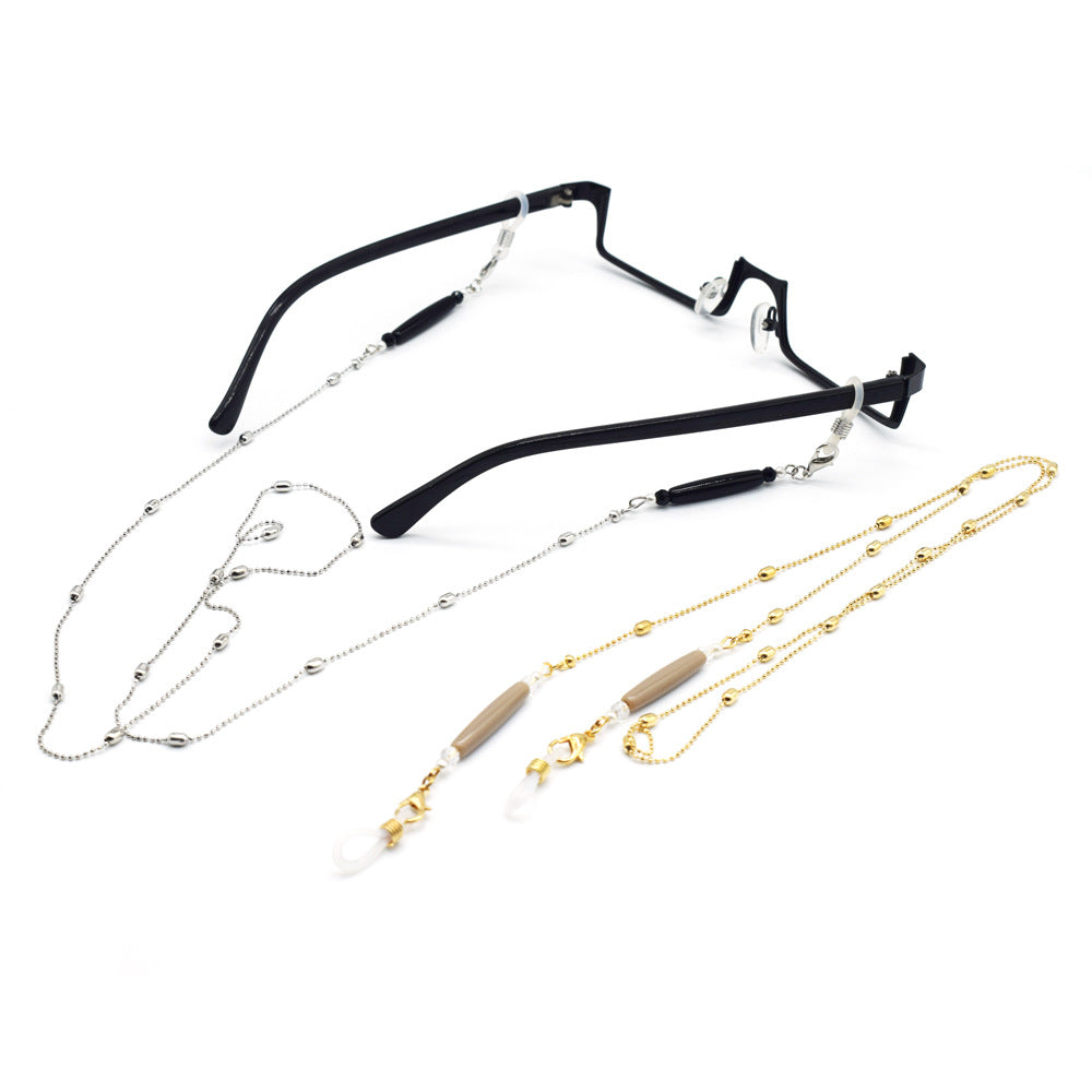 Minimalistische Perlenbrillen Kette Brehn
