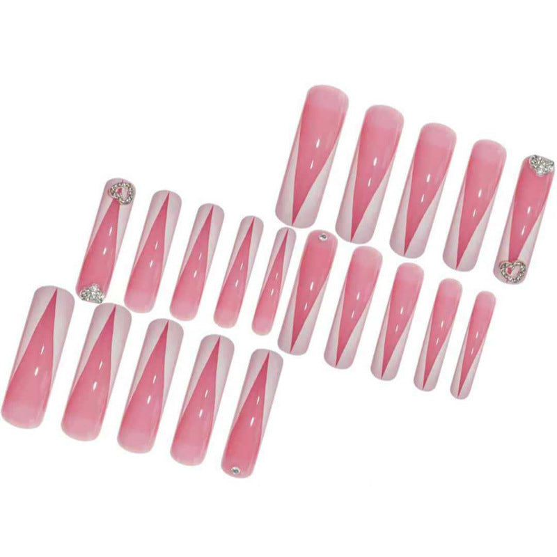 Elegante Premium Press-On Nagelveränderungen Brehn