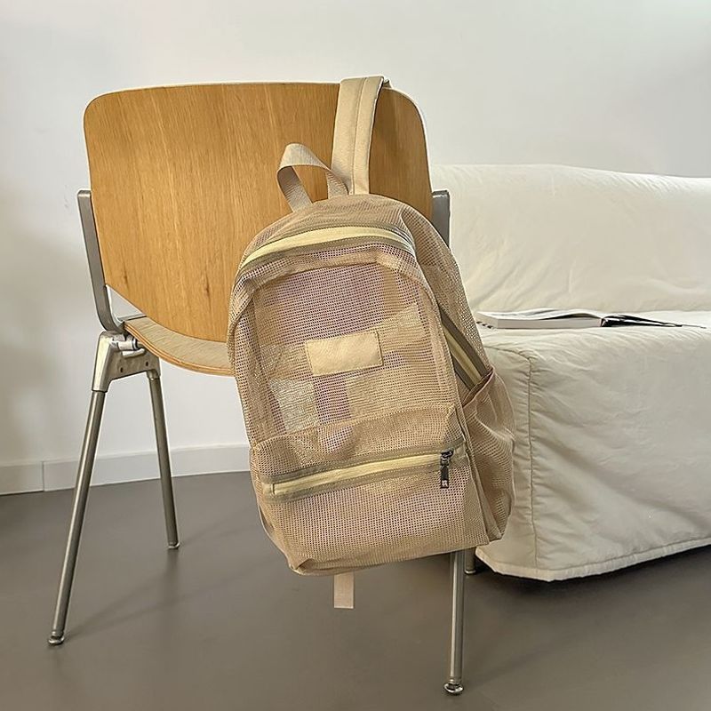 Stylische Mesh-Rucksack Brehn