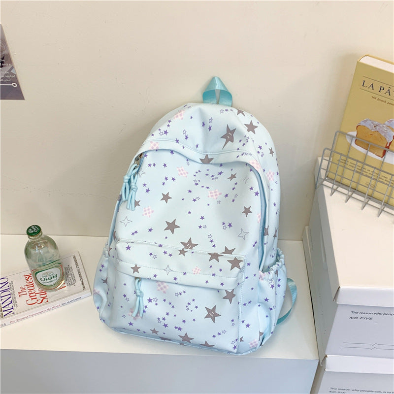 Lässiger Rucksack mit Sternenmuster Brehn