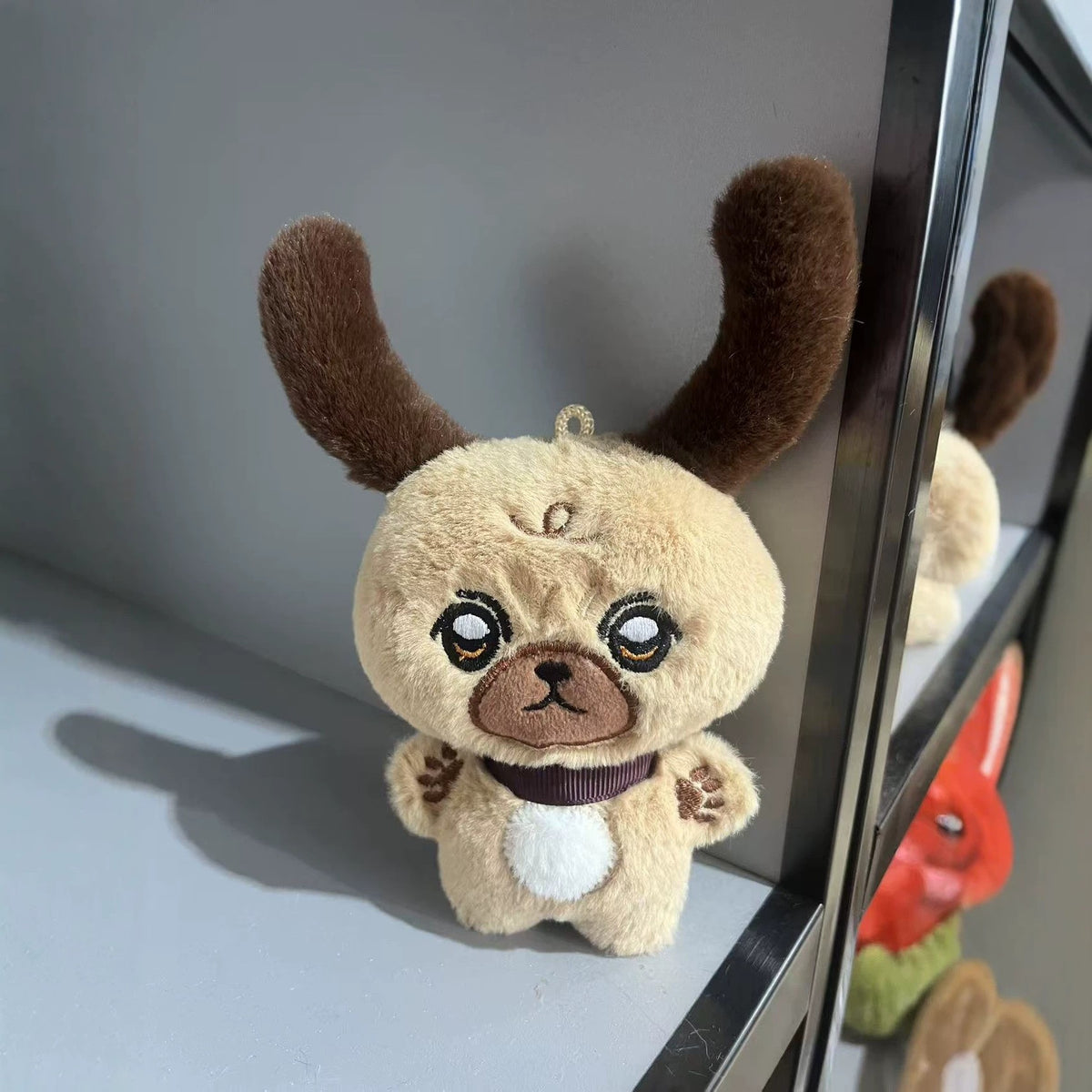 Micro Cuddly Plush Puppy Pocket Pal mit schlappen Ohren Brehn