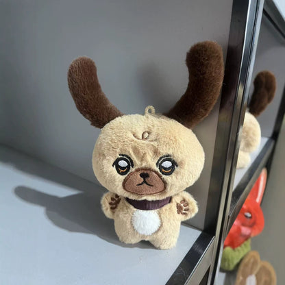 Micro Cuddly Plush Puppy Pocket Pal mit schlappen Ohren Brehn