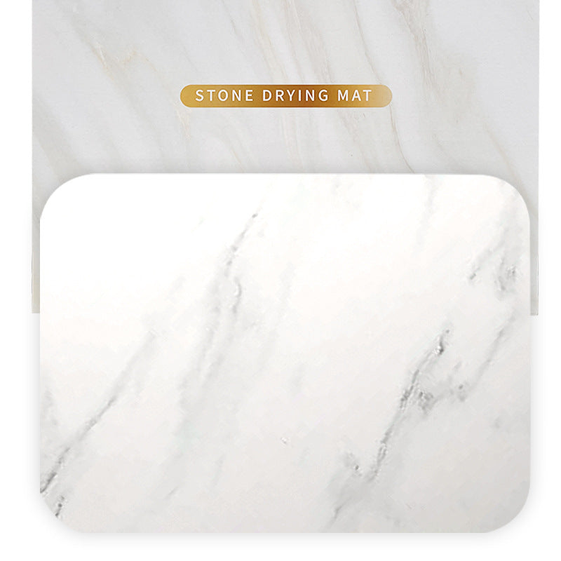 Luxuriöse Marmor Design Trocknungsmatte