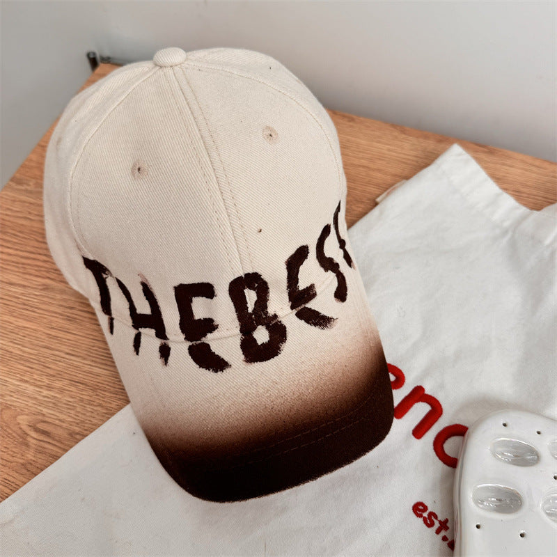 Damen Vintage Denim Baseball Cap Brehn
