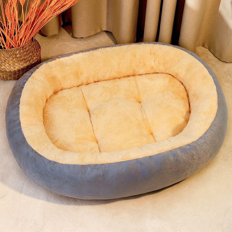 Plüsch Ergonomisches Hundebett